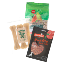 Alle Rosewood,
Pets unlimited,
Best for your Friend
of Charlie’s Chewies